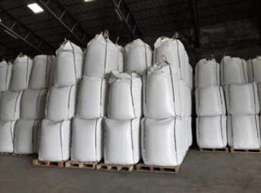Almacenamiento de material en Bigbags